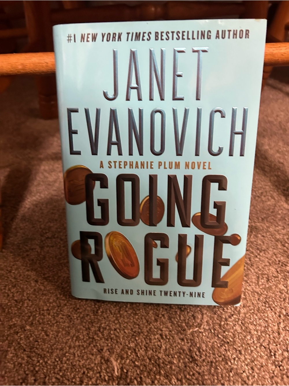 'Going Rogue' Hardcover Book - Light Blue